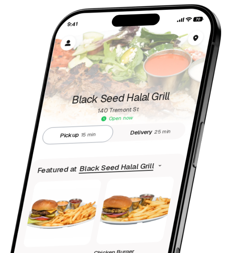 Black Seed Halal Grill app preview