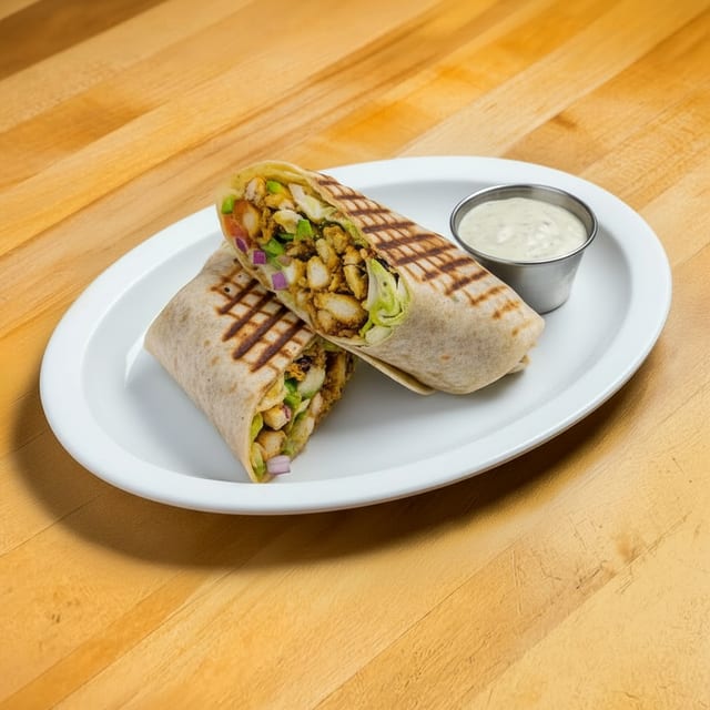 Chicken Shawarma Wrap.