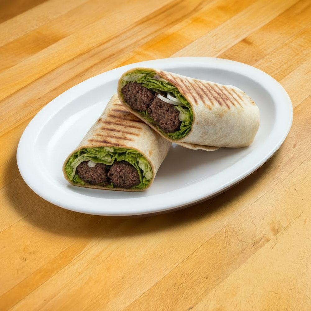 Kafta Kabob Wrap.