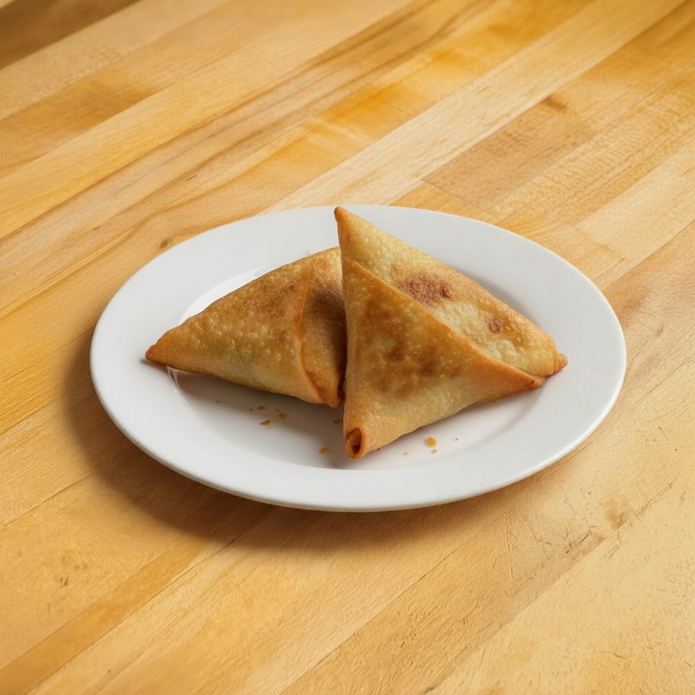 2 Samosas.