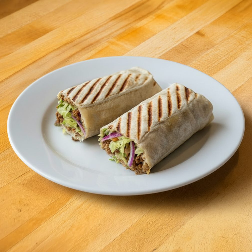 Mixed Shawarma Wrap.