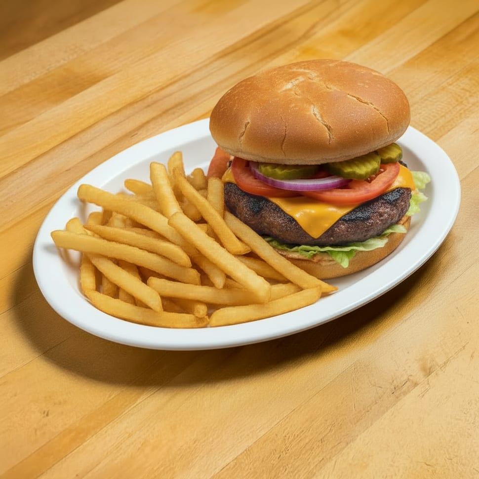 Beef Burger.