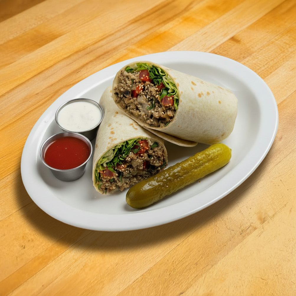 Baba Ganoush Wrap.